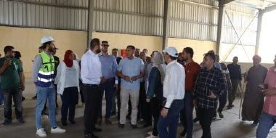 محافظ القليوبية يتفقد المحطة الوسيطة بالخانكة بنسبة تنفيذ 98% لإدارة تلوث الهواء