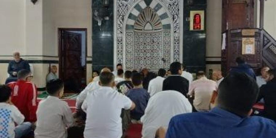 تكبيرات عيد الأضحى تتعالى فى مساجد دمياط وسط فرحة الأهالي والأطفال