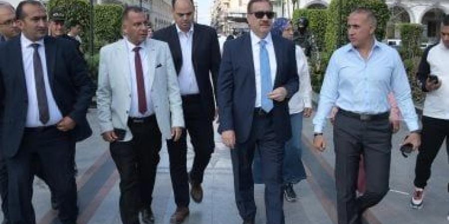 محافظ بورسعيد يتفقد حديقة فريال التاريخية في أول أيام عيد الأضحى