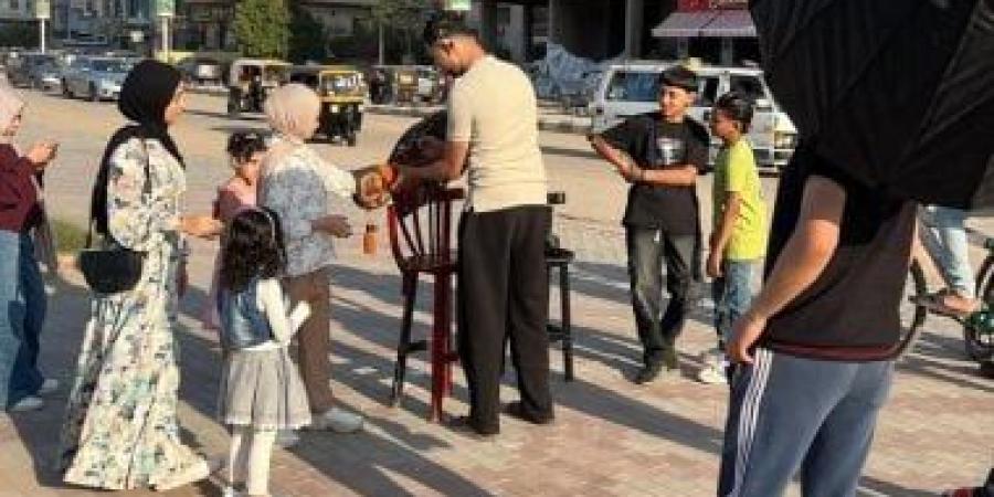 أجواء احتفالية مبهجة على كورنيش الدقهلية فى ثانى أيام عيد الأضحى المبارك