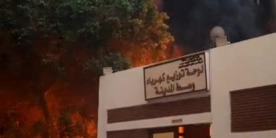 محافظ أسوان: السيطرة على حريق مخزن شرطة المرافق فى وقت قياسى