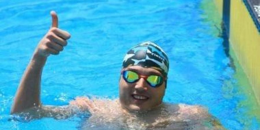 أبو جودة يحقق إنجازا جديدا.. يفوز بـ3 ذهبيات ببطولة الجمهورية للسباحة لذوى الهمم