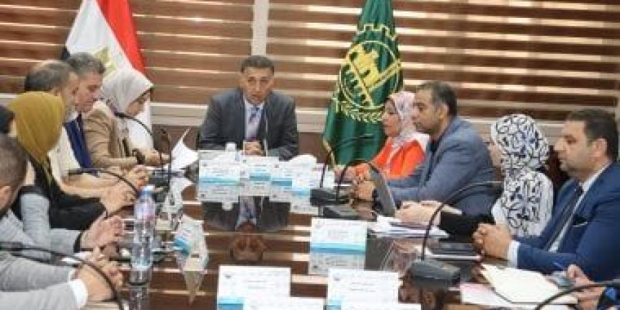 اجتماع تنسيقى بالقليوبية لدعم التحول الرقمى والمشروعات المستدامة