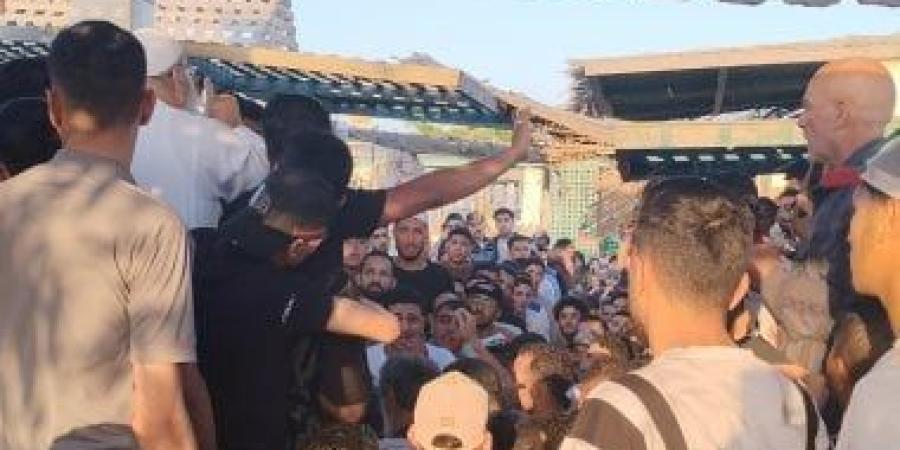 بورسعيد تودع طالب كلية الحقوق بعد مقتله قبل الامتحان بساعات.. فيديو وصور