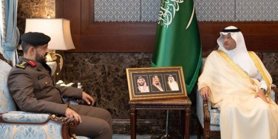 محافظ الأحساء يستقبل مدير مرور المحافظة