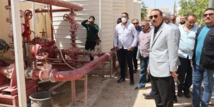 محافظ سوهاج يتفقد مصنع تدوير المخلفات الصلبة بدار السلام بتكلفة 120 مليون جنيه
