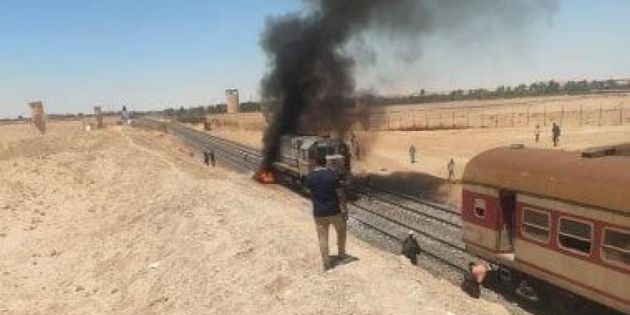 محافظ السويس يتابع تداعيات حادث قطار الشلوفة ويقرر إغلاق المزلقان المخالف فورا