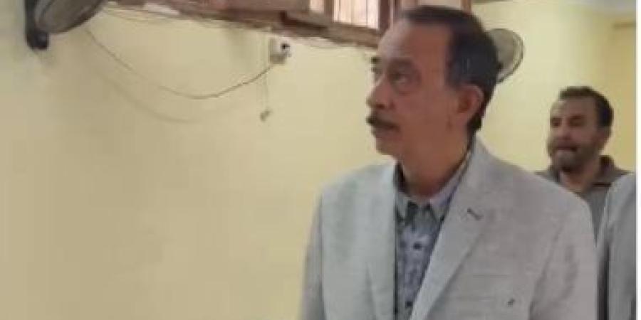 محافظ سوهاج ونائبه يتفقدان لجان واستراحات امتحانات الثانوية العامة.. فيديو