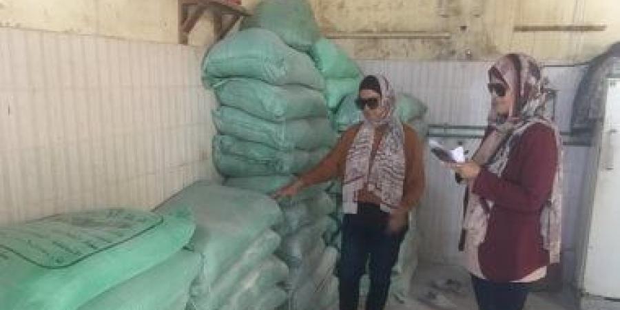 تموين الإسماعيلية تضبط مخبزين استوليا على 6 أطنان دقيق مدعم