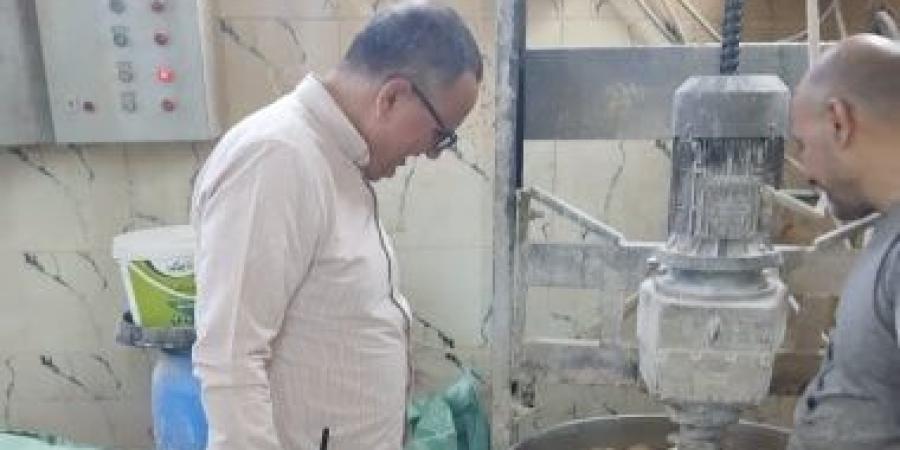 ضبط أطنان من السلع مجهولة المصدر ومواد غذائية بدون فواتير بالدقهلية