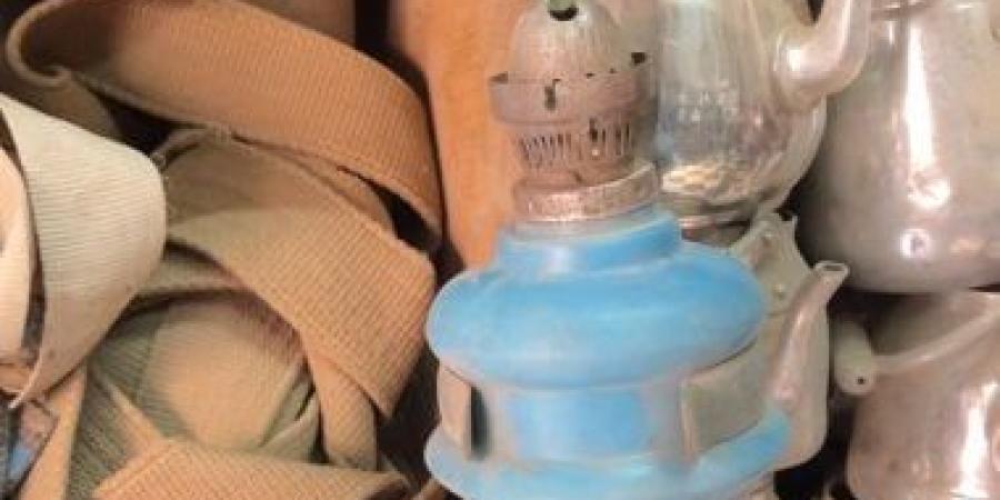 لمبات جاز وأدوات مطبخ.. محل يحتفظ بأدوات قديمة بحالتها الجديدة بقنا.. صور