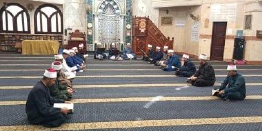 انطلاق القافلة الدعوية بين الأزهر وأوقاف الإسكندرية من مسجد محمد موسى بالهانوفيل