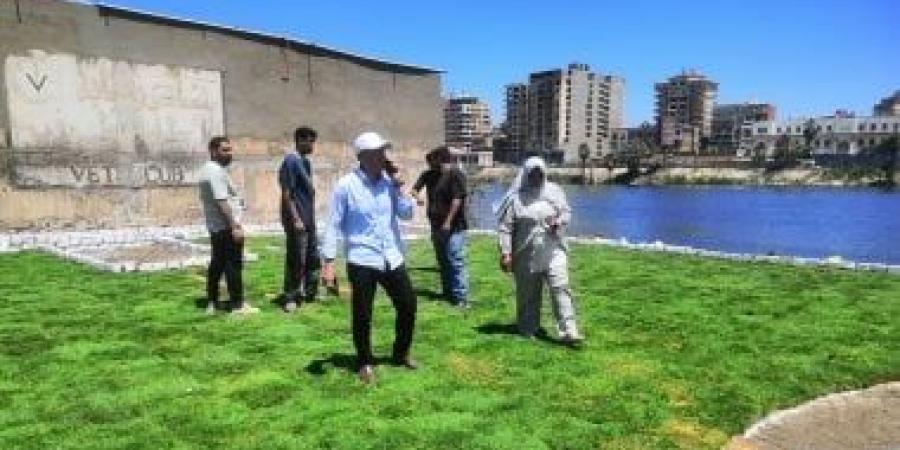 محافظ الدقهلية يتابع أعمال إنشاء حدائق جديدة بطلخا ويشدد على سرعة الانتهاء