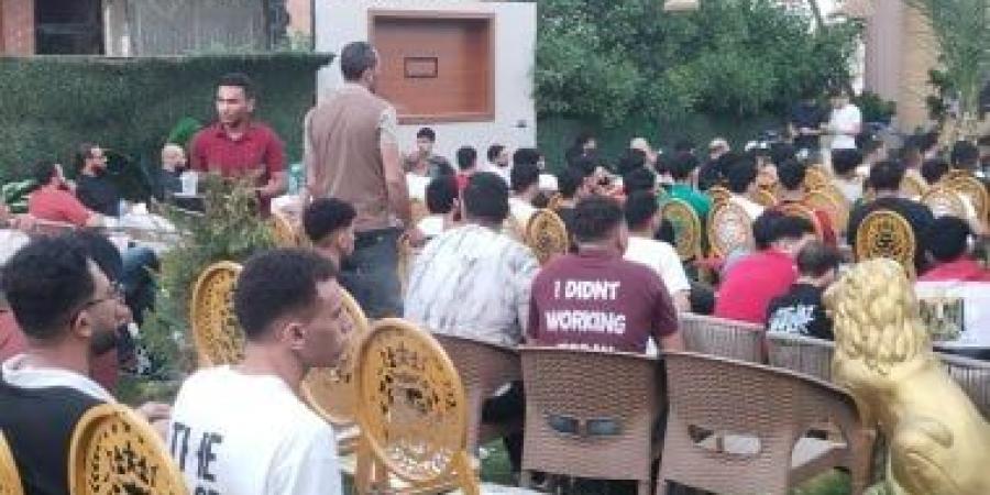 فرحة كبيرة للبنهاوية بالهدف الأول لمنتخب مصر أمام إيران في كأس العالم.. مباشر